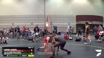 150 lbs Round 4 (6 Team) - Jasper Harper, American Gladiators-Thunder vs Devaughn Williams, Ohio Gold