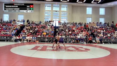 165 lbs Quarterfinal - Mason Butler, Christian Brothers High School vs Jackson Turner, Chattanooga Christian School