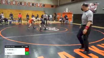 145 lbs Quarterfinal - Louie Frisenda, Susquenita vs Levi Haines, Biglerville