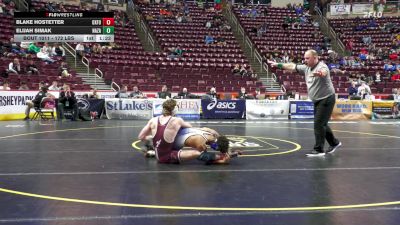 172 lbs First Round - Blake Hostetter, Oxford Area vs Elijah Simak, Nazareth Area