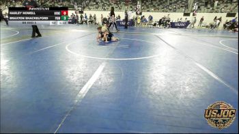 43 lbs Rr Rnd 5 - Harley Howell, Henryetta Knights Wrestling Club vs Braxton Shackelford, Prime Wrestling