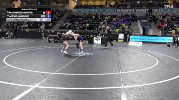 103 lbs Cons. Round 1 - Alexis Winecke, Wisconsin Stevens Point vs Mackenzie Graves, Quincy