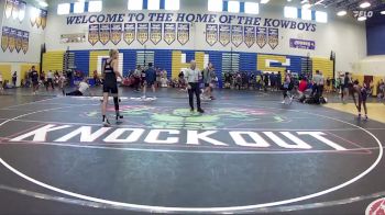 113 lbs Champ. Round 3 - Shawnley Clervoyant, Cowboy Wrestling Club vs Kalob Rodriquez, Camden County Outsiders