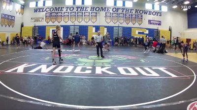 113 lbs Champ. Round 3 - Shawnley Clervoyant, Cowboy Wrestling Club vs Kalob Rodriquez, Camden County Outsiders