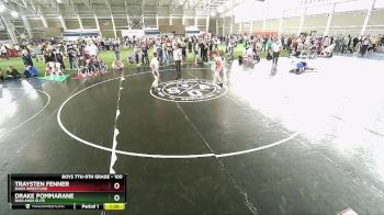 100 lbs Cons. Round 5 - Traysten Fenner, Davis Wrestling vs Drake Pommarane, Badlands Elite