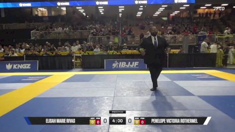 Penelope Victoria Rothermel vs Elisah Marie Rivas 2025 Pan Kids Jiu-Jitsu IBJJF Championship