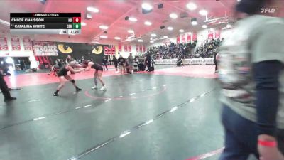 130 lbs Champ. Round 1 - Chloe Chaisson, Huntington Beach vs Catalina White, Centennial (Bakersfield)