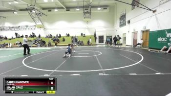 125 lbs Semifinal - Caden Hanover, Palomar vs Isaiah Cruz, Cerritos