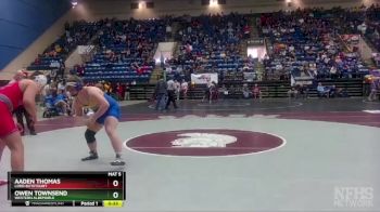 3 - 215 lbs Cons. Semi - Aaden Thomas, Lord Botetourt vs Owen Townsend, Western Albemarle