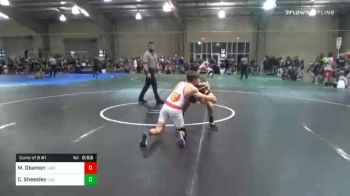 110 lbs Consolation - Mason Obanion, Labette County Wrestling vs Cooper Sheesley, USA Gold