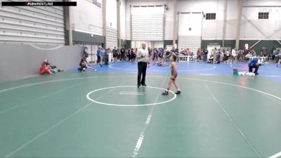 82 lbs Cons. Semi - Brody Gabel, Pikes Peak Warriors Wrestling vs Ryan Pitzele, Bear Cave Wrestling