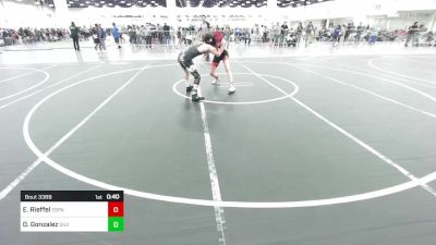 123 lbs Consi Of 4 - Eddie Rieffel, Espana WC vs Damian Gonzalez, Silverback WC