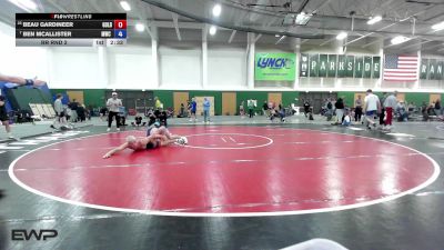 165 kg Rr Rnd 2 - Beau Gardineer, Gold Rush Wrestling vs Ben McAllister, MWC Wrestling Academy