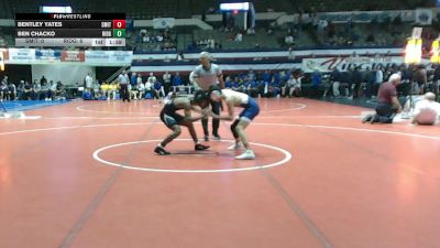113 lbs Champ Round 1 (16 Team) - Ben Chacko, Ridge vs Bentley Yates, Smithfield