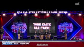 York Elite All Stars - Junior Heat [2026 L3 Junior - Flex - D2 - A Day 2] 2026 NCA All-Star National Championship