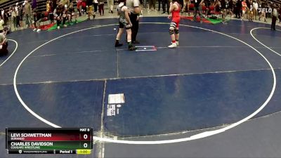 110 lbs Quarterfinal - Charles Davidson, Cougars Wrestling vs Levi Schwettman, Durango