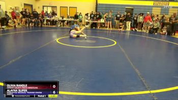 145 lbs Round 1 - Olivia Randle, Cowley County Freco Wrestling vs Alayna Slifer, Manhattan Regional Training Center (MRTC)