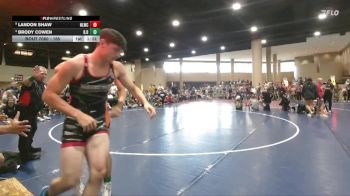 165 lbs Semifinal - Landon Shaw, Next Level Wrestling Club vs Brody Cowen, B.R.A.W.L