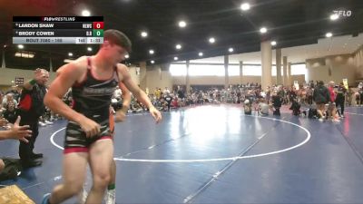 165 lbs Semifinal - Landon Shaw, Next Level Wrestling Club vs Brody Cowen, B.R.A.W.L
