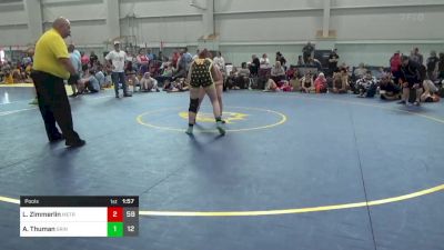 150 lbs Pools - Lilly Zimmerlin, Metro All-Stars vs Alexiya Thuman, Grindhouse W.C.