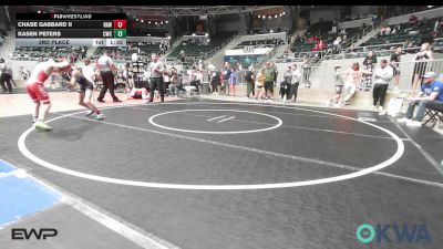 88 lbs 3rd Place - Chase Gabbard II, Raw vs Kasen Peters, Claremore Wrestling Club