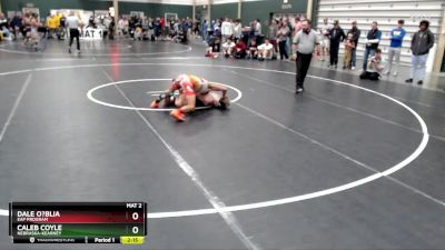 125 lbs Quarterfinal - Dale O?Blia, EAP Program vs Caleb Coyle, Nebraska-Kearney