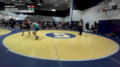146 lbs Cons. Round 3 - Aiden Martinez, Arete vs Joshua Cox, Trabuco Hills High School