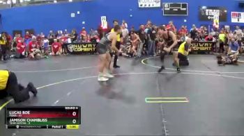 150 lbs Round 4 (6 Team) - Lucas Boe, POWA vs Jamison Chambliss, Team Gotcha