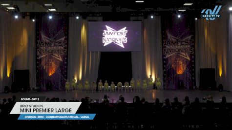 Brio Studios - Mini Premier Large [2023 Mini - Contemporary/Lyrical - Large Day 2] 2023 JAMfest Dance Super Nationals