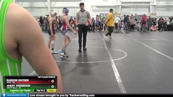 110 lbs Finals (2 Team) - Grady Hayden, ACES vs Camilla Hathaway, South Hills