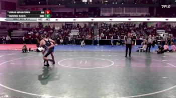 215 lbs 5th Place Match - Hunter Davis, Emmett vs Jonas Hagadorn, Nampa