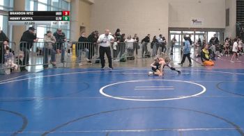 57 lbs Rr Rnd 2 - Brandon Ritz, American MMAW - ESC vs Henry Moffa, Clearview - ESC