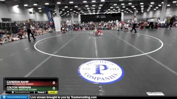 75 lbs 1st Place Match - Colton Wiseman, Contenders Wrestling Academy vs Cameron Ramp, Backyard Brawlers Midwest