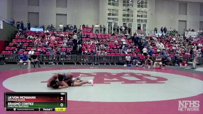 190 lbs Semifinal - Erasmo Cortez, Christian Brothers vs Ja`Von McMahan, McCallie School