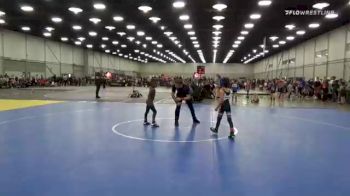 52 lbs Quarterfinal - Liam Batres, Misfits vs Bj Gahagan, Okwa