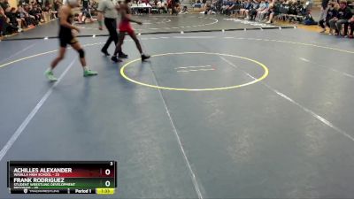 130 lbs Round 1: 12:00pm Fri. - Frank Rodriguez, Student Wrestling Development Program vs ACHILLES ALEXANDER, Wasilla High School