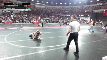95 lbs Cons. Round 3 - Vernon Karl, Crass Trained vs Colton Midtling, Victory School Of Wrestling