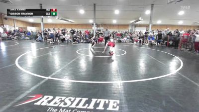 98 lbs Round Of 16 - Jake Evans, Factoryville vs Gibson Traynor, Cazenovia