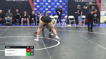 152 lbs Semifinal - Jordan Chapman, Team Shutt Matty S vs Dylan Evans, Quest School Of Wrestling