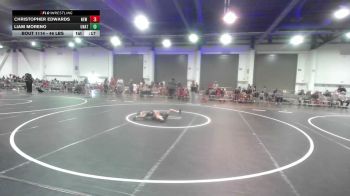 46 lbs Consi Of 8 #1 - Christopher Edwards, New Mexico Outlaws vs Liam Moreno, Unattached