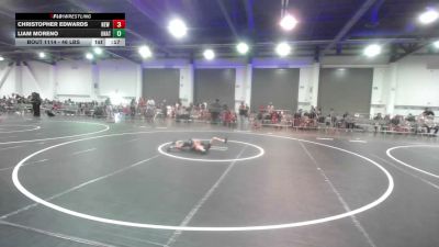 46 lbs Consi Of 8 #1 - Christopher Edwards, New Mexico Outlaws vs Liam Moreno, Unattached