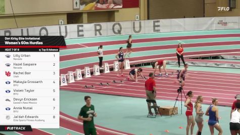 Women's 60m Hurdles, Prelims 7