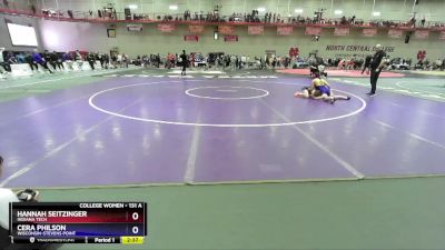 131 A Cons. Round 2 - Hannah Seitzinger, Indiana Tech vs Cera Philson, Wisconsin-Stevens Point