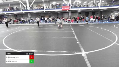 149 lbs Round Of 64 - Chris Naegele, Sacred Heart University vs Avery Clarke, F&m