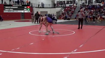 110 lbs Semifinal - Macy Poll, Central DeWitt vs Grace Gadberry, Lisbon