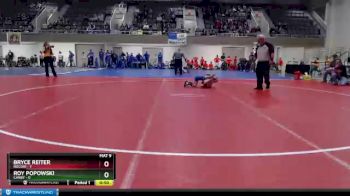 55 lbs Quarterfinals (8 Team) - Bryce Reiter, Rocori vs Roy Popowski, Canby