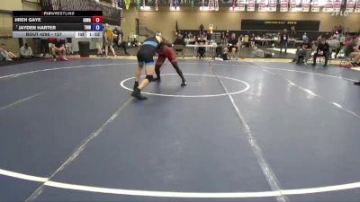 157 lbs Cons. Round 4 - Jireh Gaye, Iowa vs Jayden Harter, The Best Wrestler