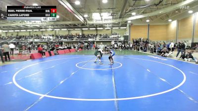 126 lbs 5th Place - Mael Pierre-Paul, Bunnell vs Cahota LaFond, Colchester