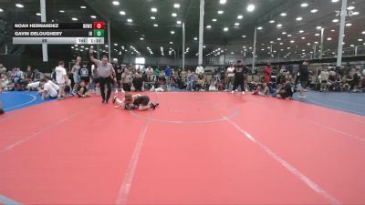 88 lbs Round 4 (6 Team) - Noah Hernandez, Barn Brothers WC vs Gavin Deloughery, Iron Horse