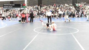 85-I lbs Round Of 16 - Preston Mellage, Yale Street vs Tanner Jolley, Steller Trained